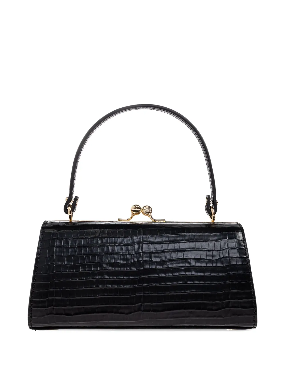 Vivienne Westwood Doll XL clasp-frame bag Zwart