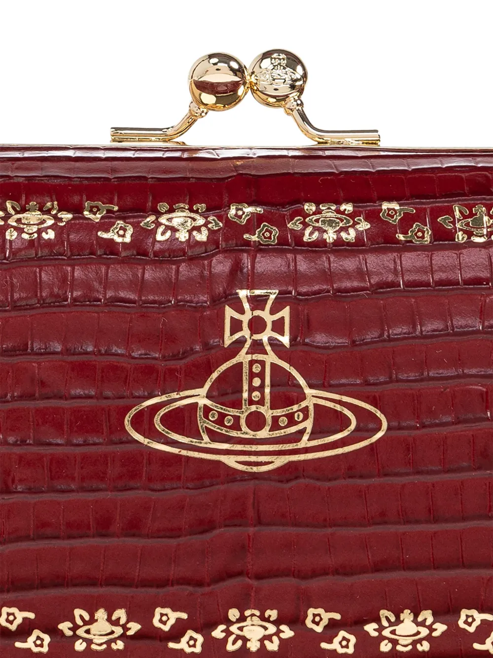Vivienne Westwood Doll XL shopper met Orb-detail Bruin