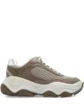 Michael Michael Kors mesh-panel leather sneakers - Grey