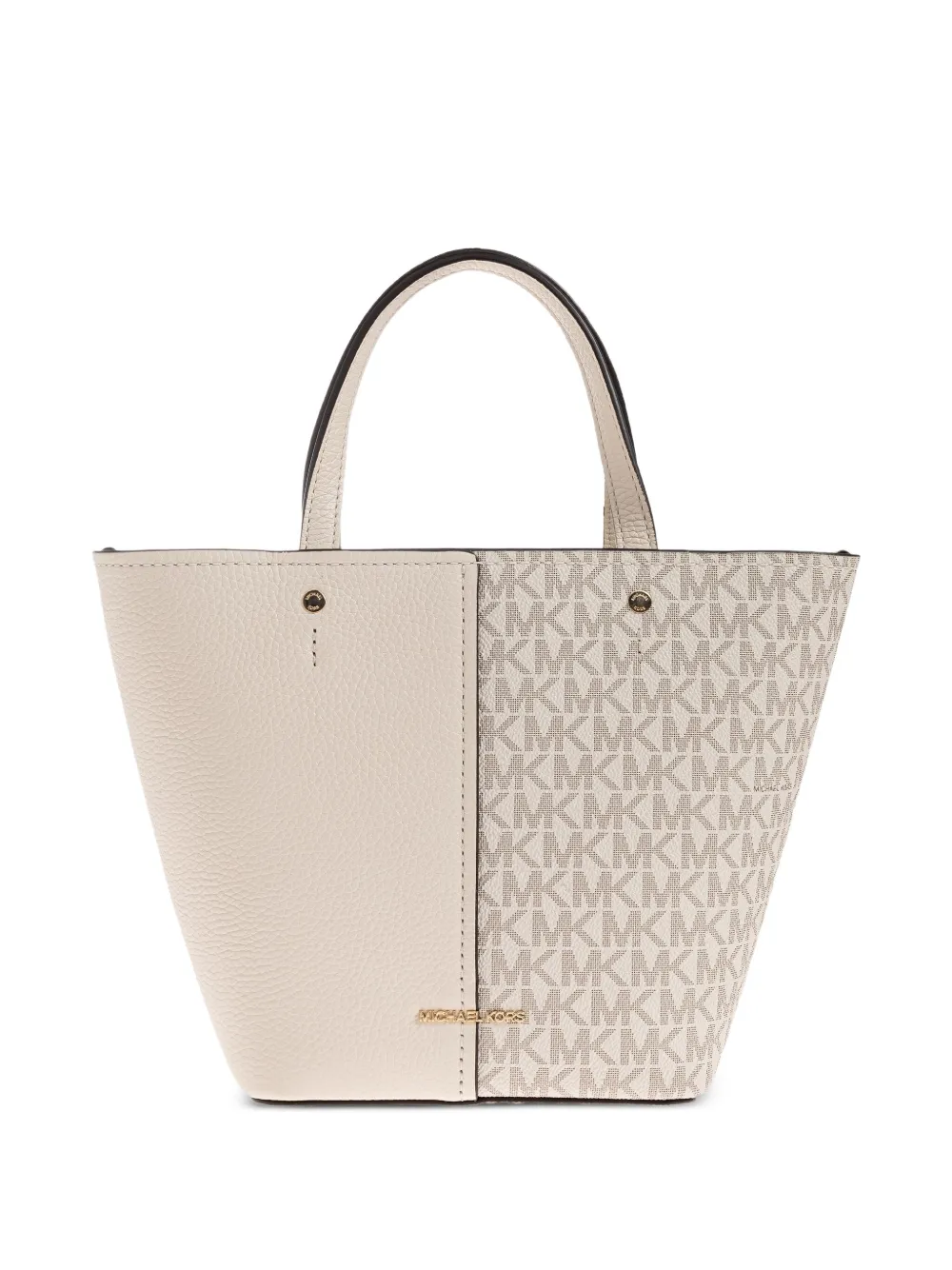 Michael Michael Kors medium Flora monogram panelled tote bag - ニュートラル Michael Michael Kors medium Flora monogram panelled tote bag - ニュートラル