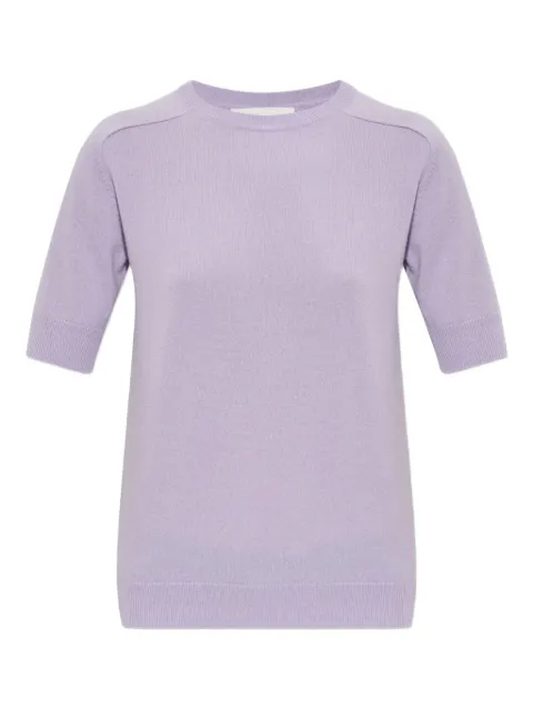 Lisa Yang short-sleeve cashmere T-shirt 