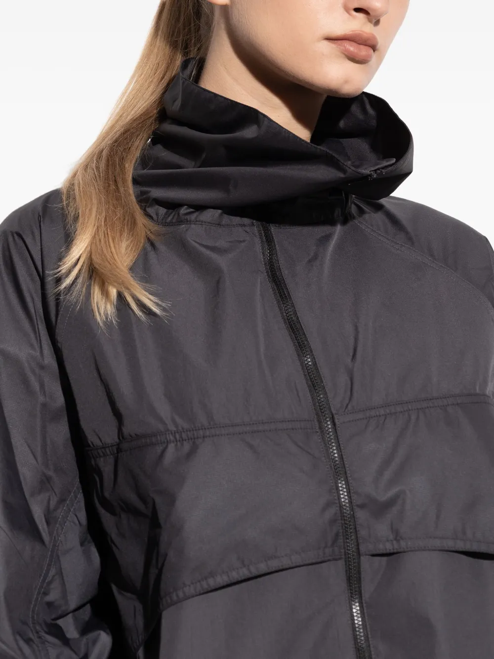 adidas by Stella McCartney Zonneklep met logoprint Zwart