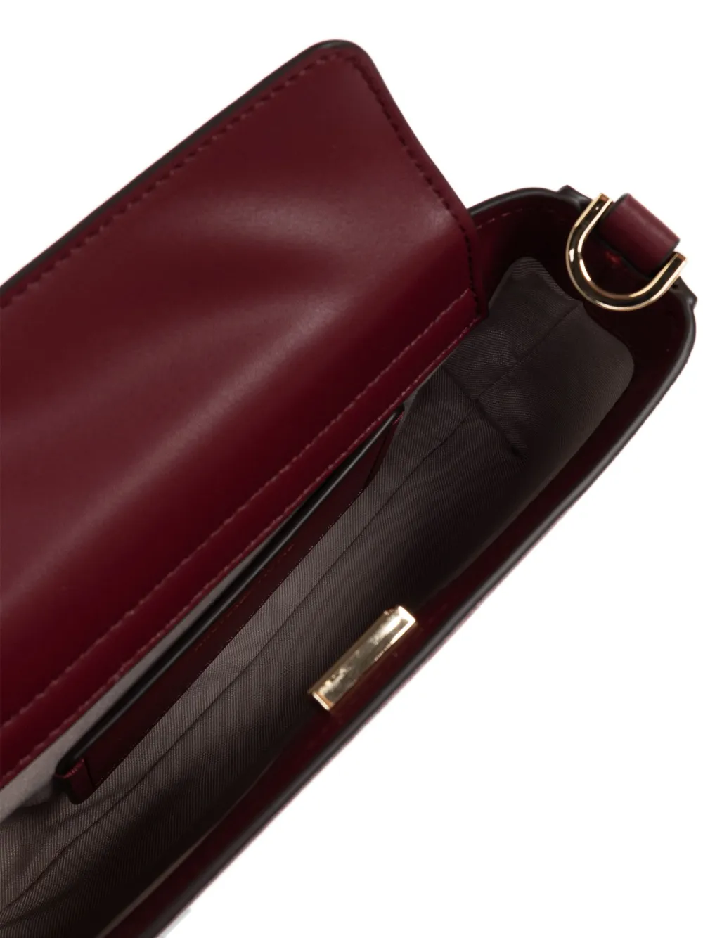 Michael Kors small Bryant monogram chain-strap shoulder bag Rood