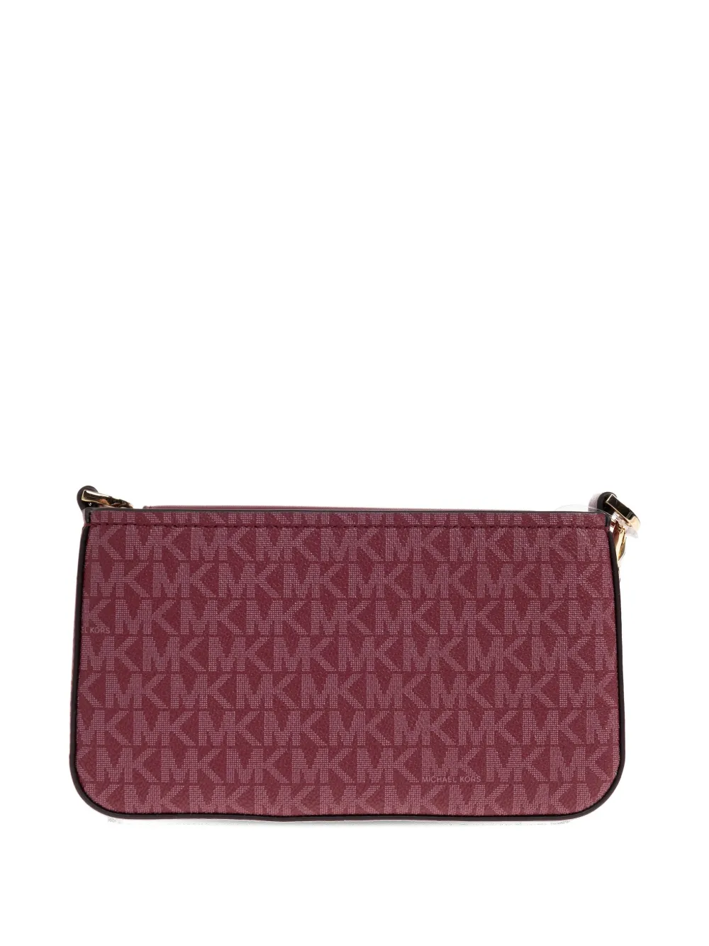 Michael Kors small Bryant monogram chain-strap shoulder bag Rood