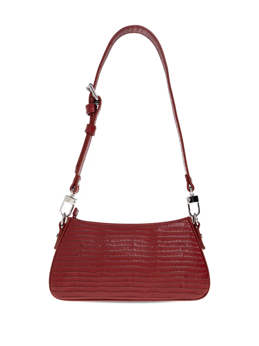 Vivienne Westwood Tasha crocodile-effect shoulder bag Rood