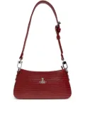 Vivienne Westwood Tasha crocodile-effect shoulder bag - Red