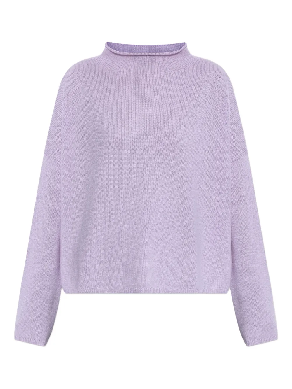 Lisa Yang high-neck jumper Paars
