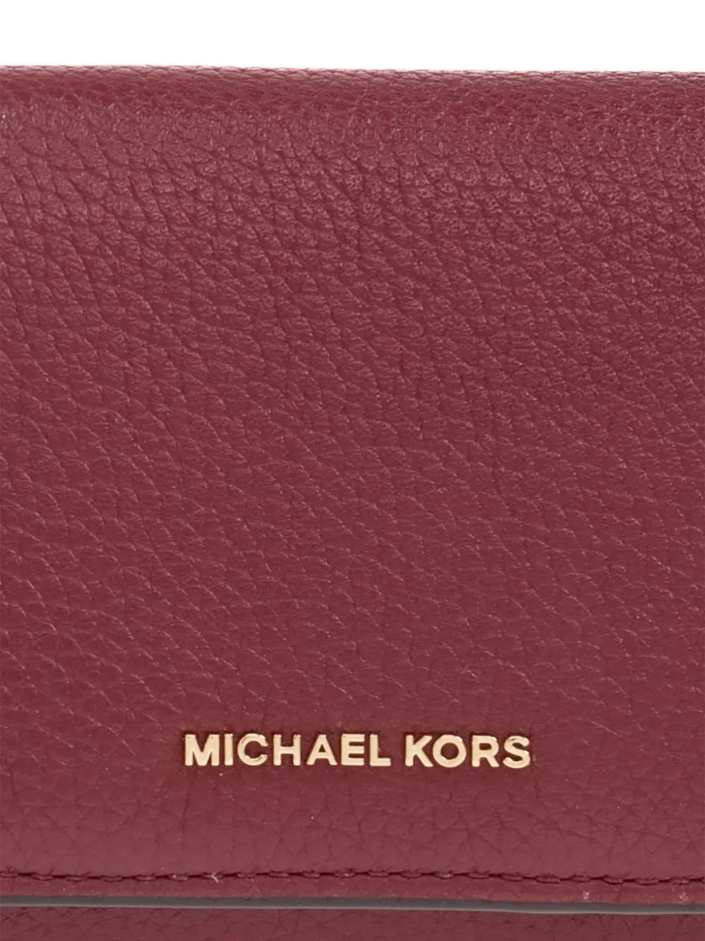 Michael Kors leather wallet Rood