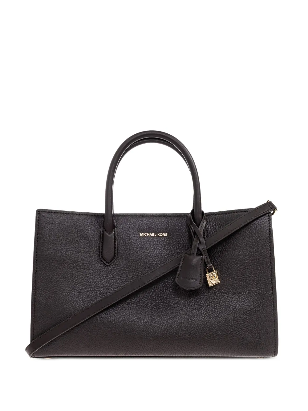 Michael Michael Kors medium Scarlett knotted-handle leather tote bag - Michael Michael Kors medium Scarlett knotted-handle leather tote bag -