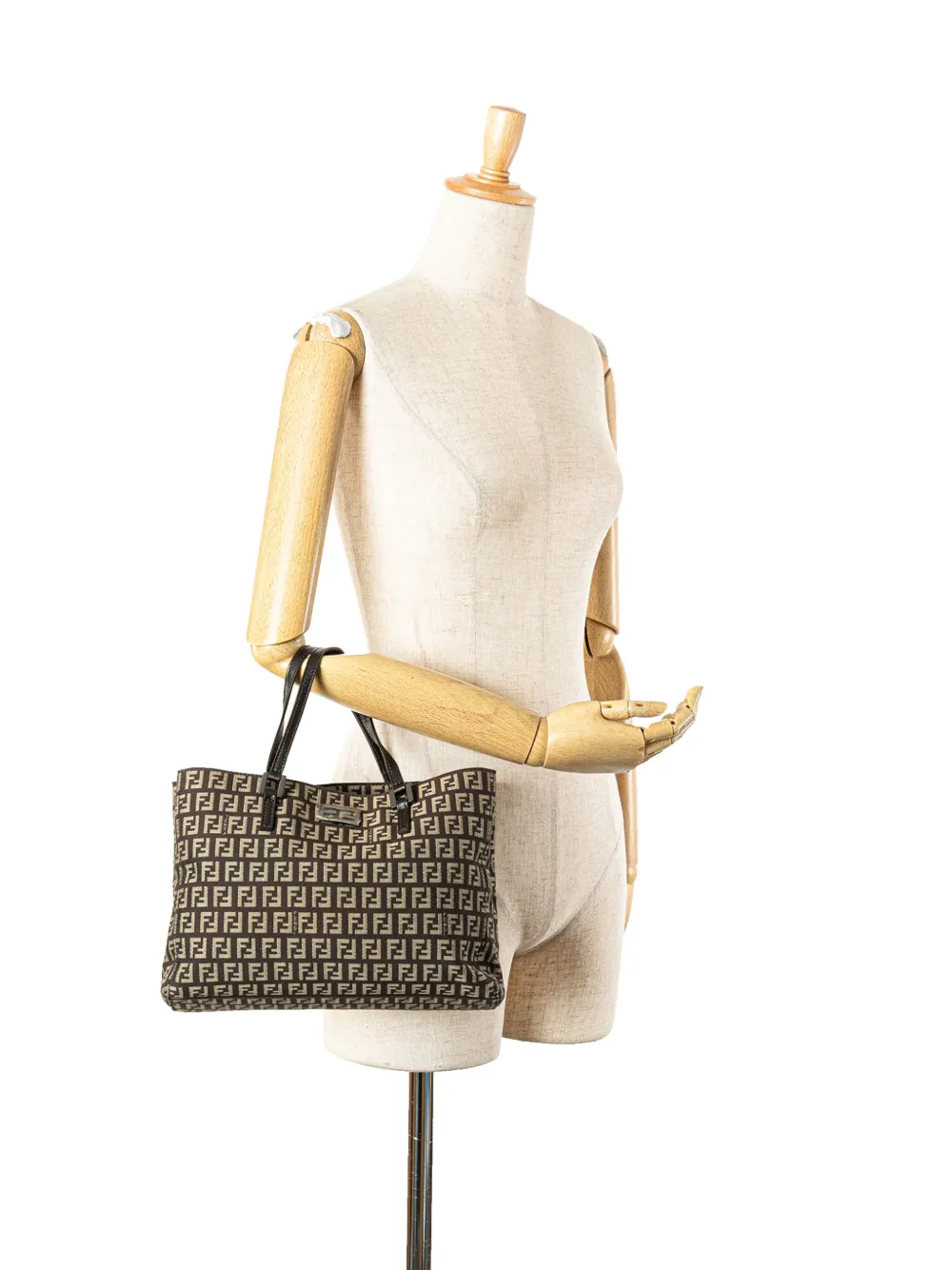 Fendi Pre-Owned 2010-2025 Small Zucchino Canvas tote bag | Pre-Owned | Image 2