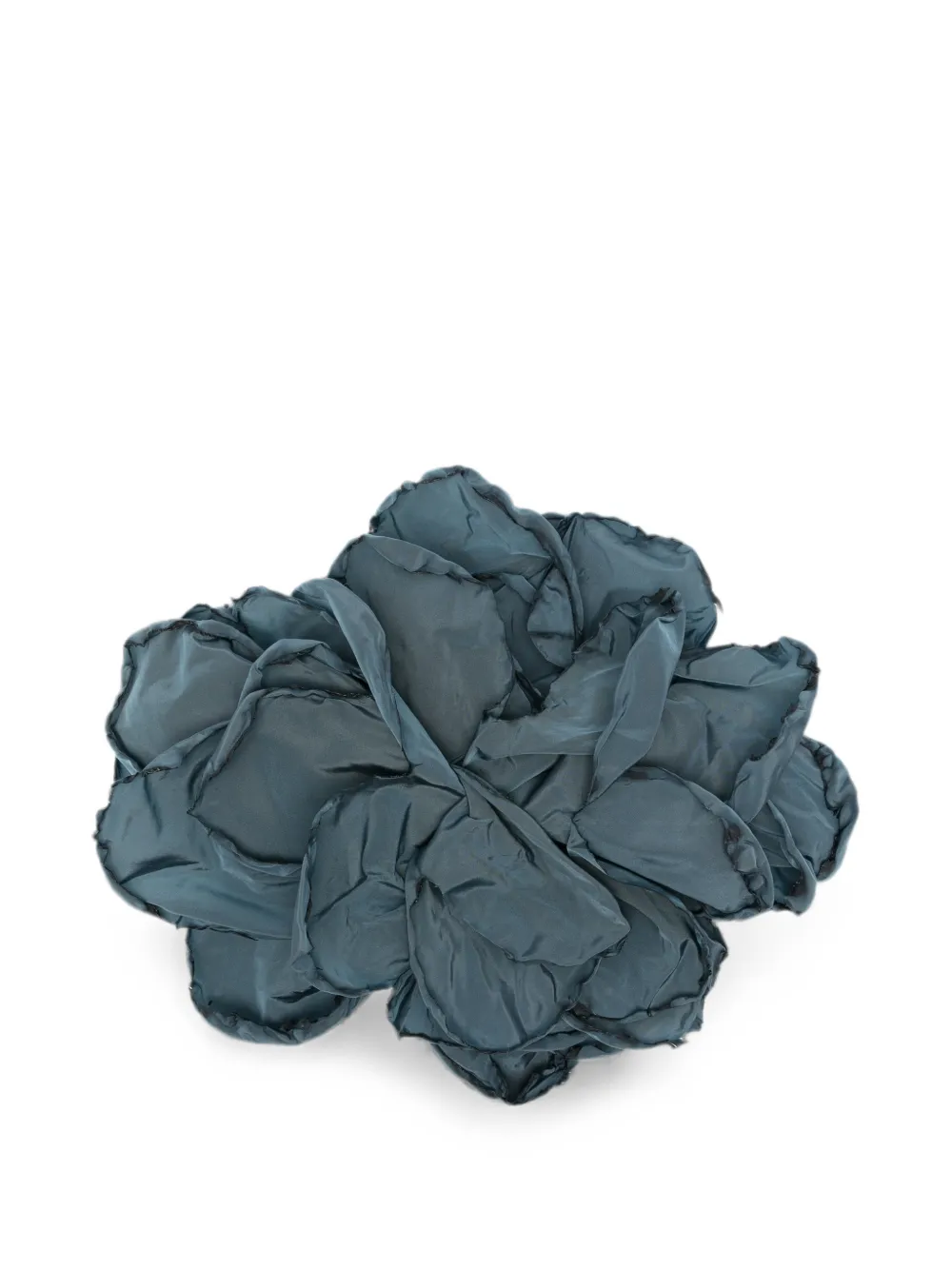 GIADA CURTI floral-motif brooch - Blau
