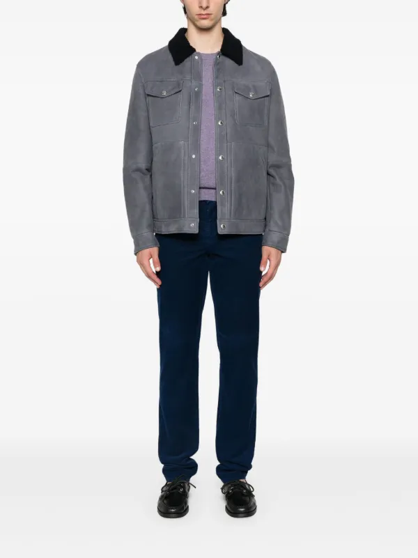 Brunello Cucinelli コーデュロイ パンツ | ブルー | FARFETCH JP