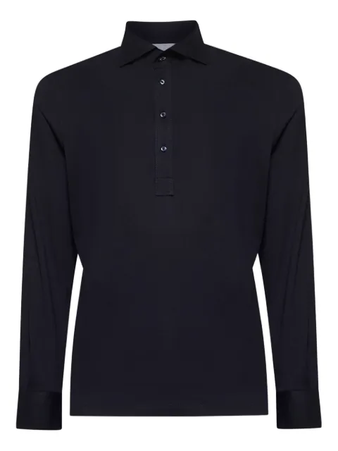 Brunello Cucinelli long-sleeve polo shirt