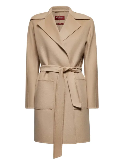 Max Mara belted wool coat