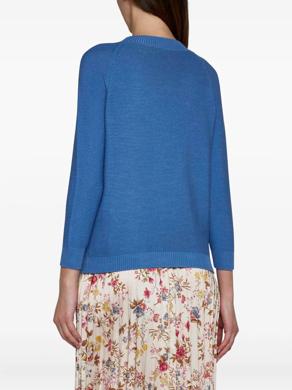 Weekend Max Mara Katoenen trui met raglan mouwen Blauw