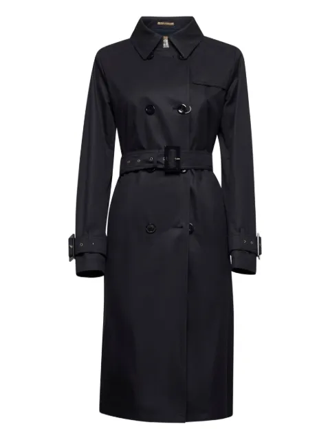 Herno belted double-breasted coat