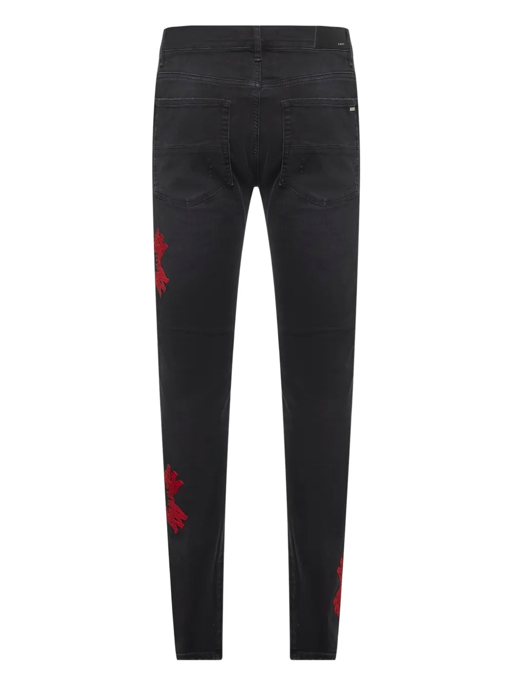 AMIRI red-patch jeans Blauw