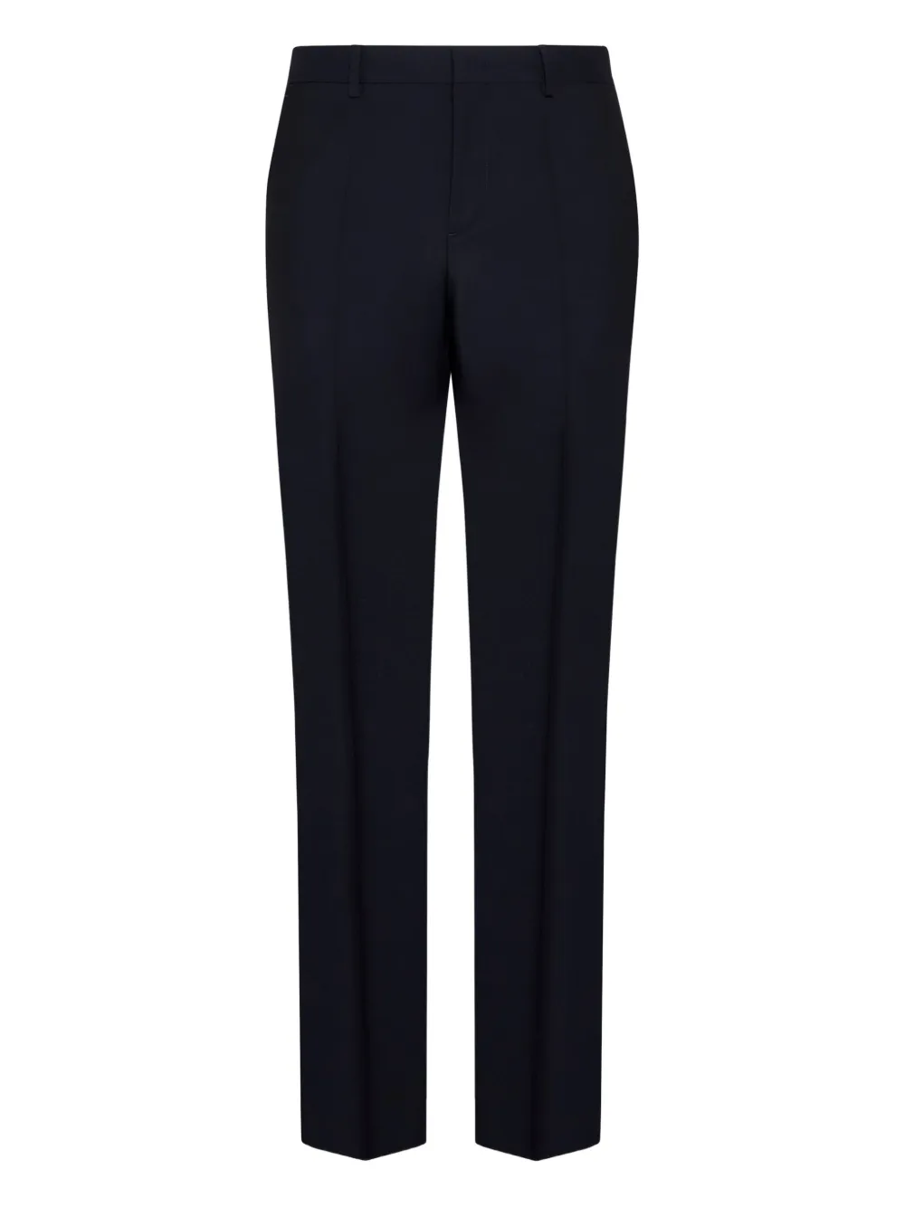 Valentino Garavani pressed-crease trousers Blauw