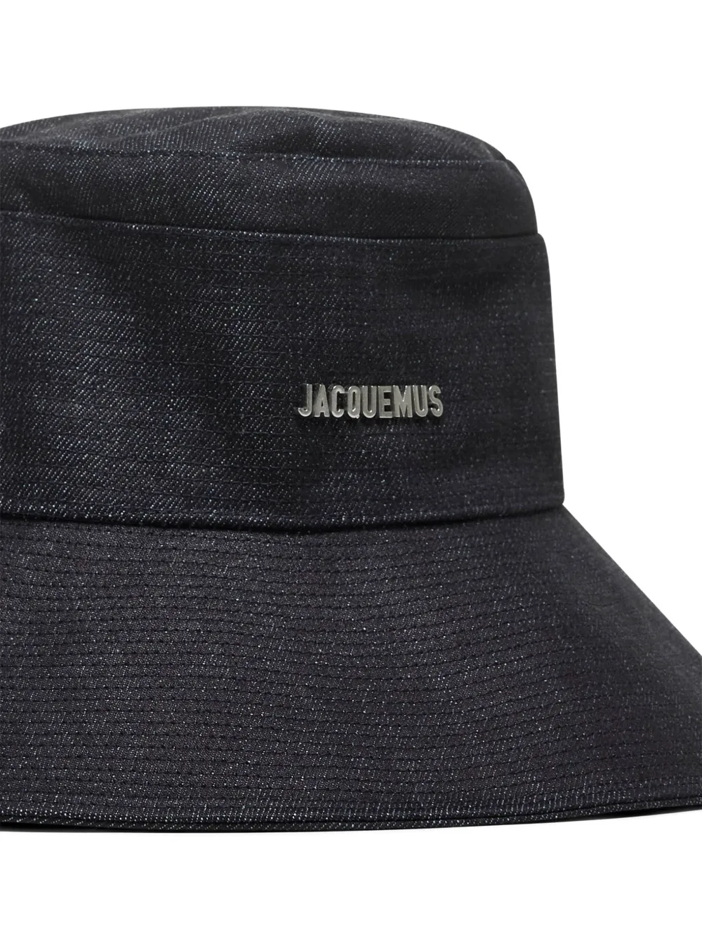 Jacquemus Denim vissershoed Zwart