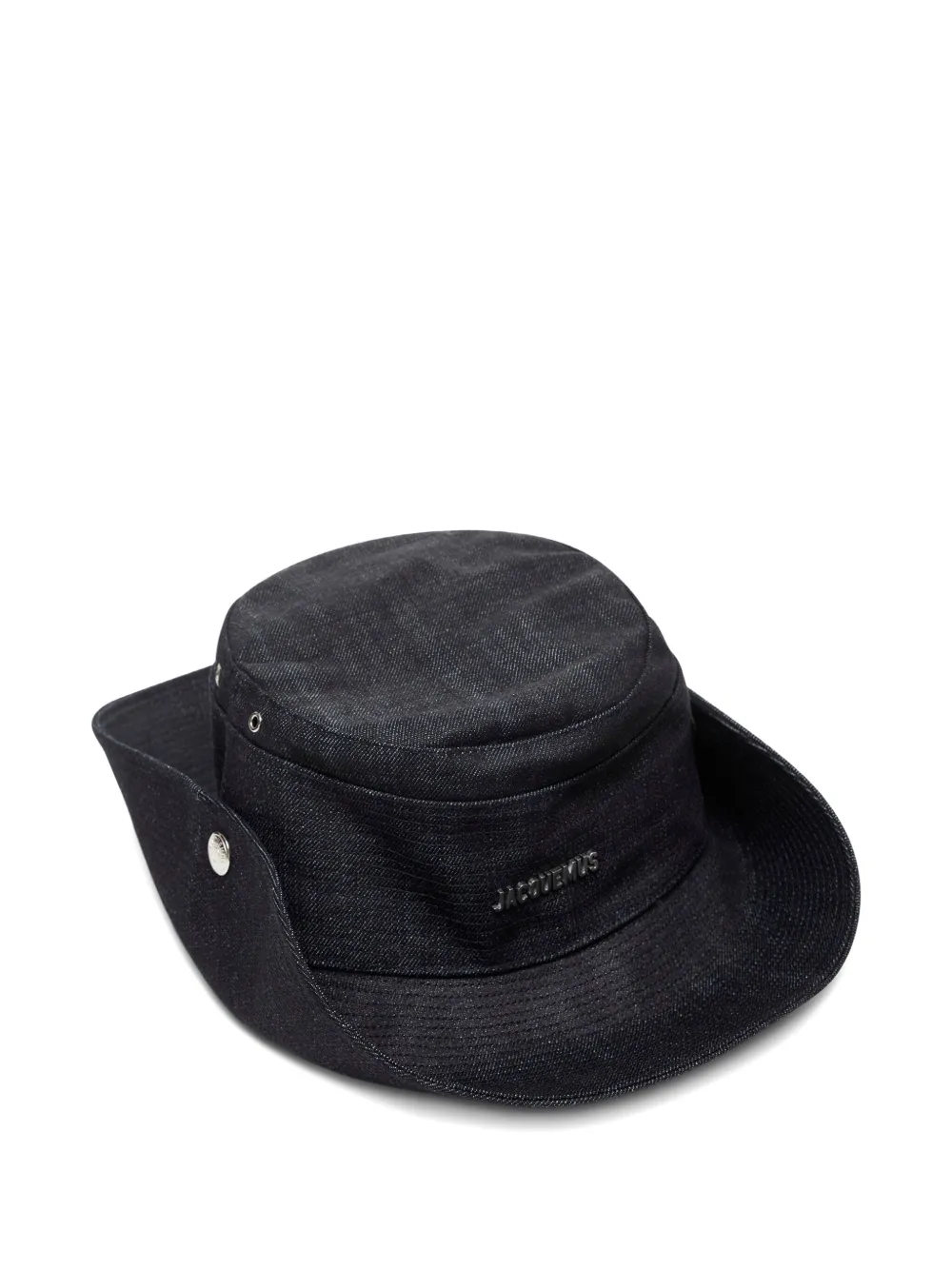 Jacquemus Denim vissershoed Zwart