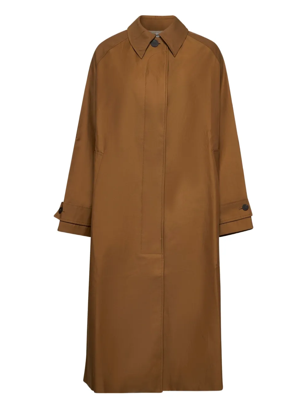 Studio Nicholson Tan Holin trench coat Bruin
