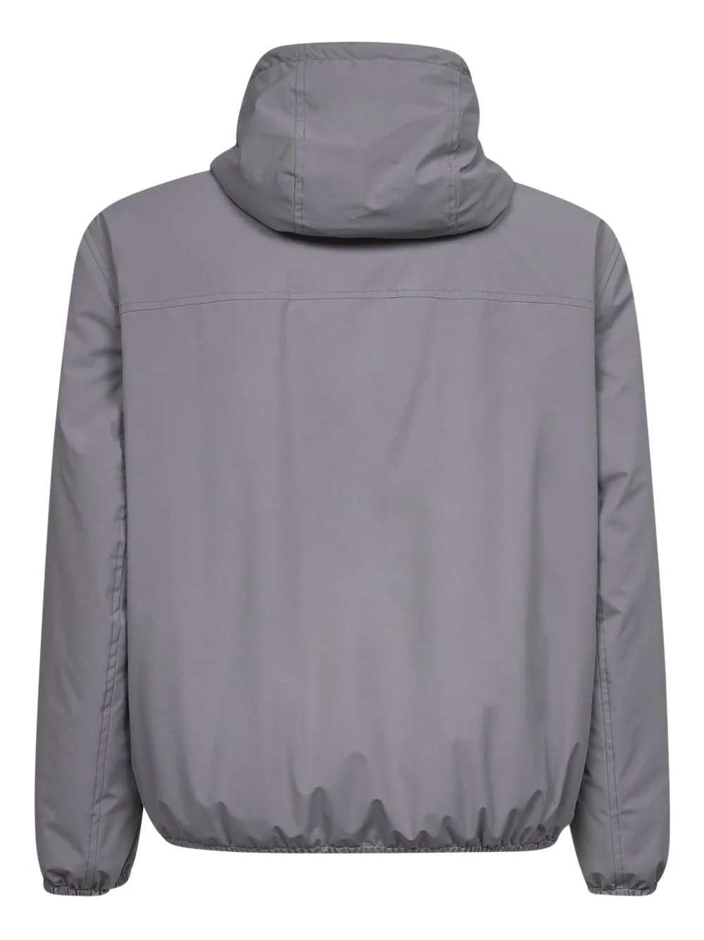Brunello Cucinelli hooded zip-front jacket Blauw