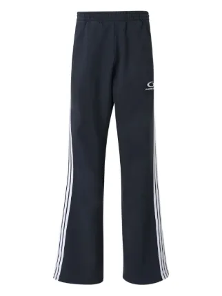 Balenciaga ストライプ トラックパンツ | ブルー | FARFETCH JP