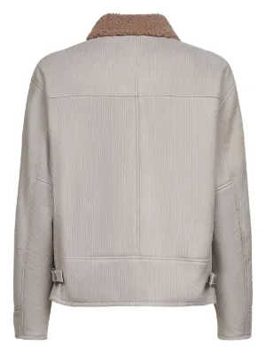 タグ付き BRUNELLO CUCINELLI レザージャケット リブニット タグ付き BRUNELLO CUCINELLI レザージャケット リブニット タグ