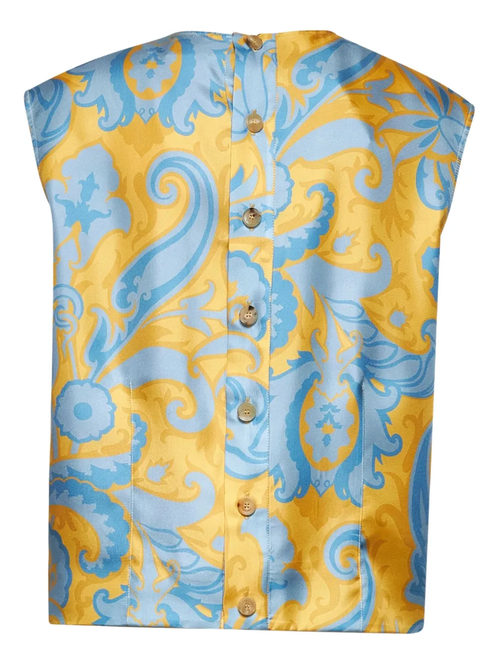 ETRO paisley-print button-fastening top | Blouses | Image 2