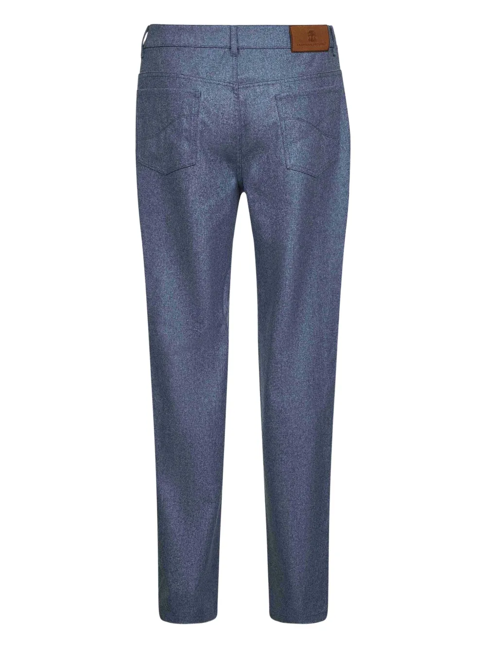 Brunello Cucinelli five-pockets trousers Blauw