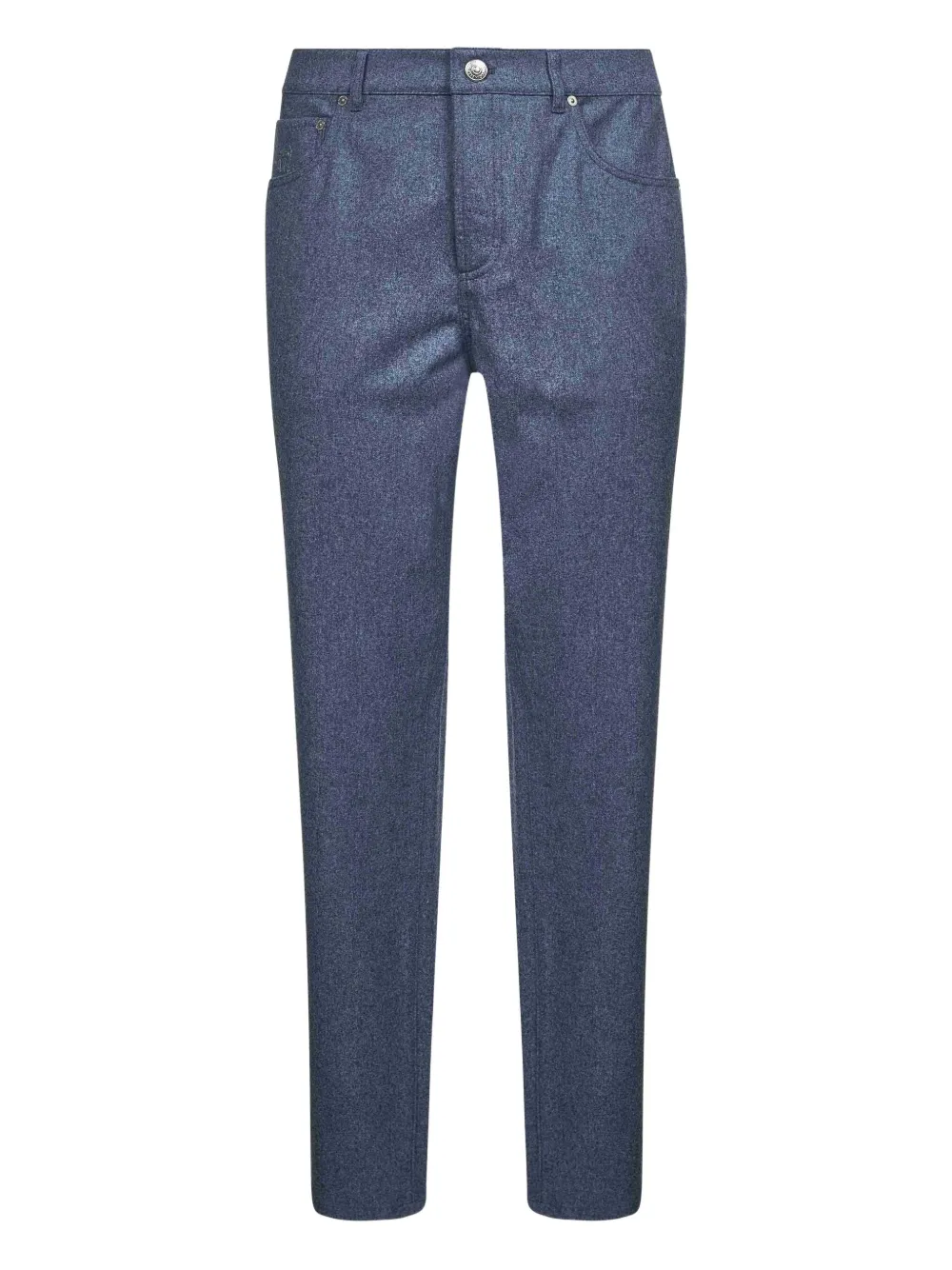 Brunello Cucinelli five-pockets trousers Blauw