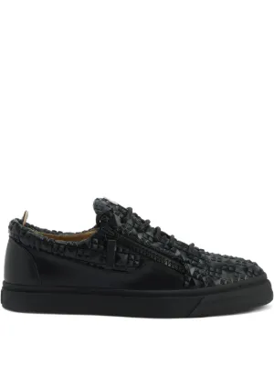 Giuseppe Zanotti GZ94 double-zip low-top Sneakers | Black | FARFETCH