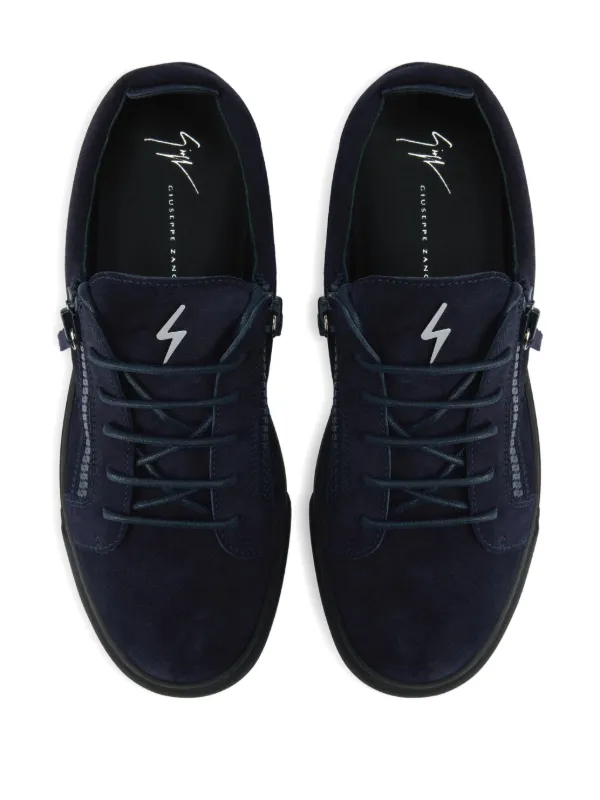 Giuseppe Zanotti Frankie zip-lace Sneakers | Blue | FARFETCH RO