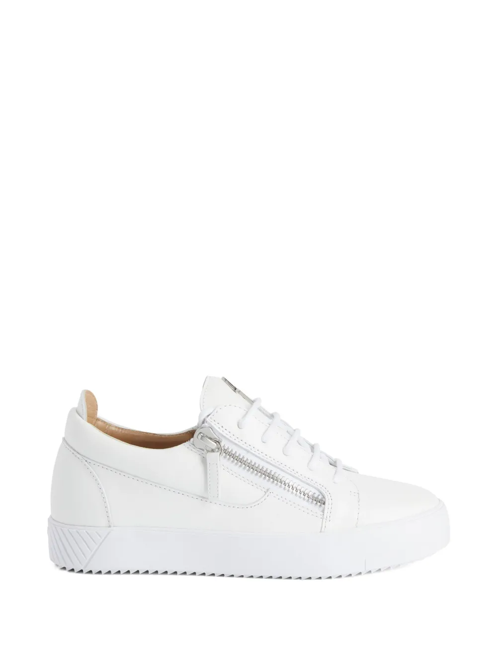 Giuseppe Zanotti Gail sneakers met rits Wit
