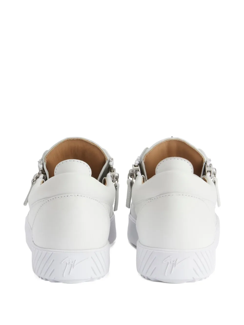 Giuseppe Zanotti Gail sneakers met rits Wit