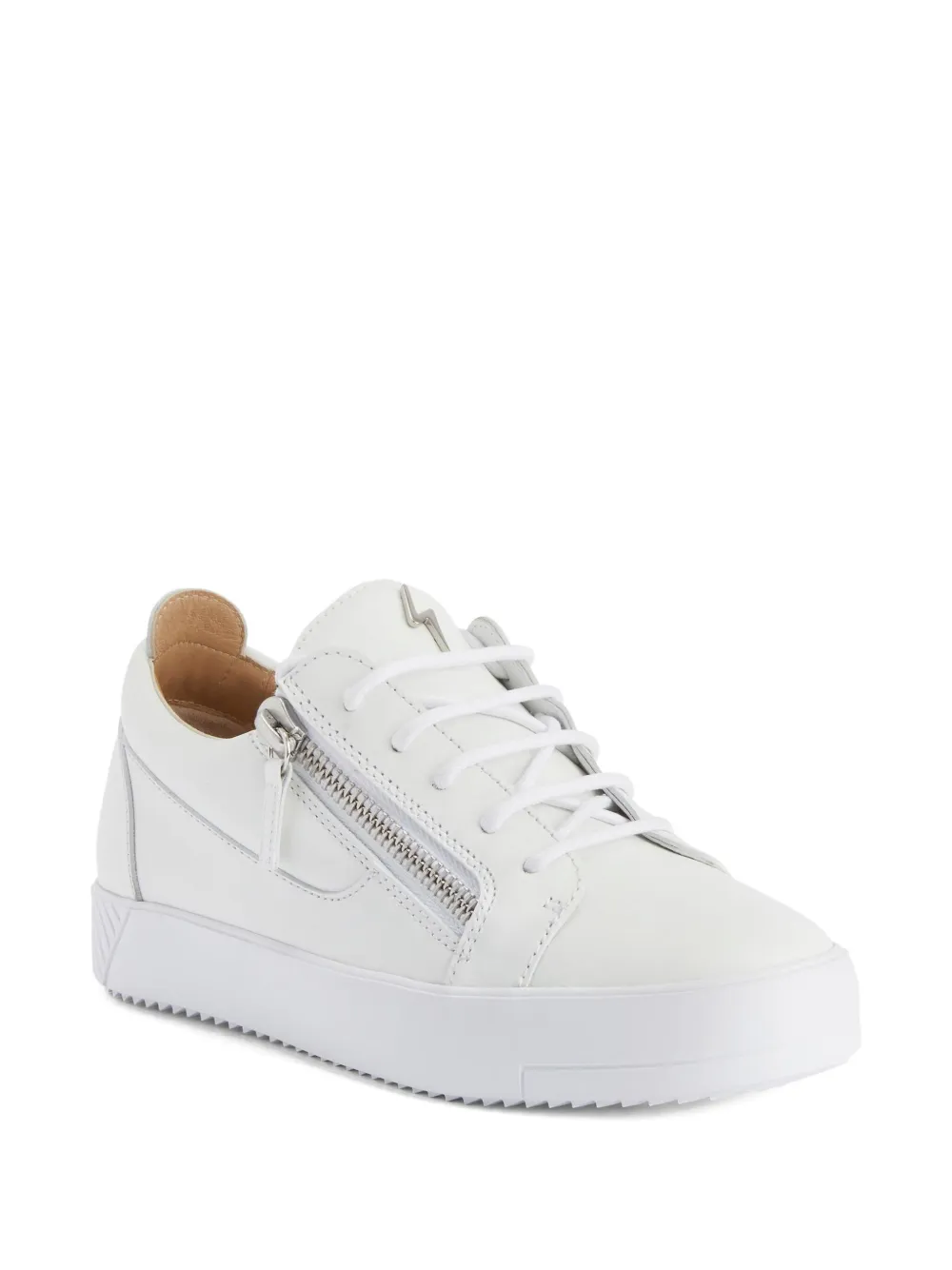 Giuseppe Zanotti Gail sneakers met rits Wit