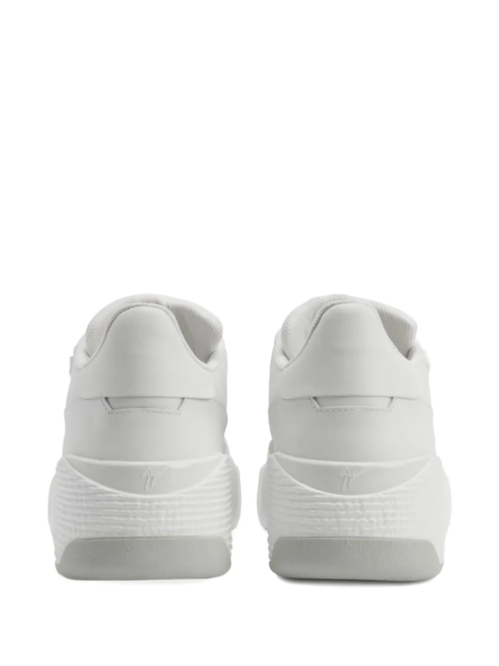 Giuseppe Zanotti Talon leather sneakers White