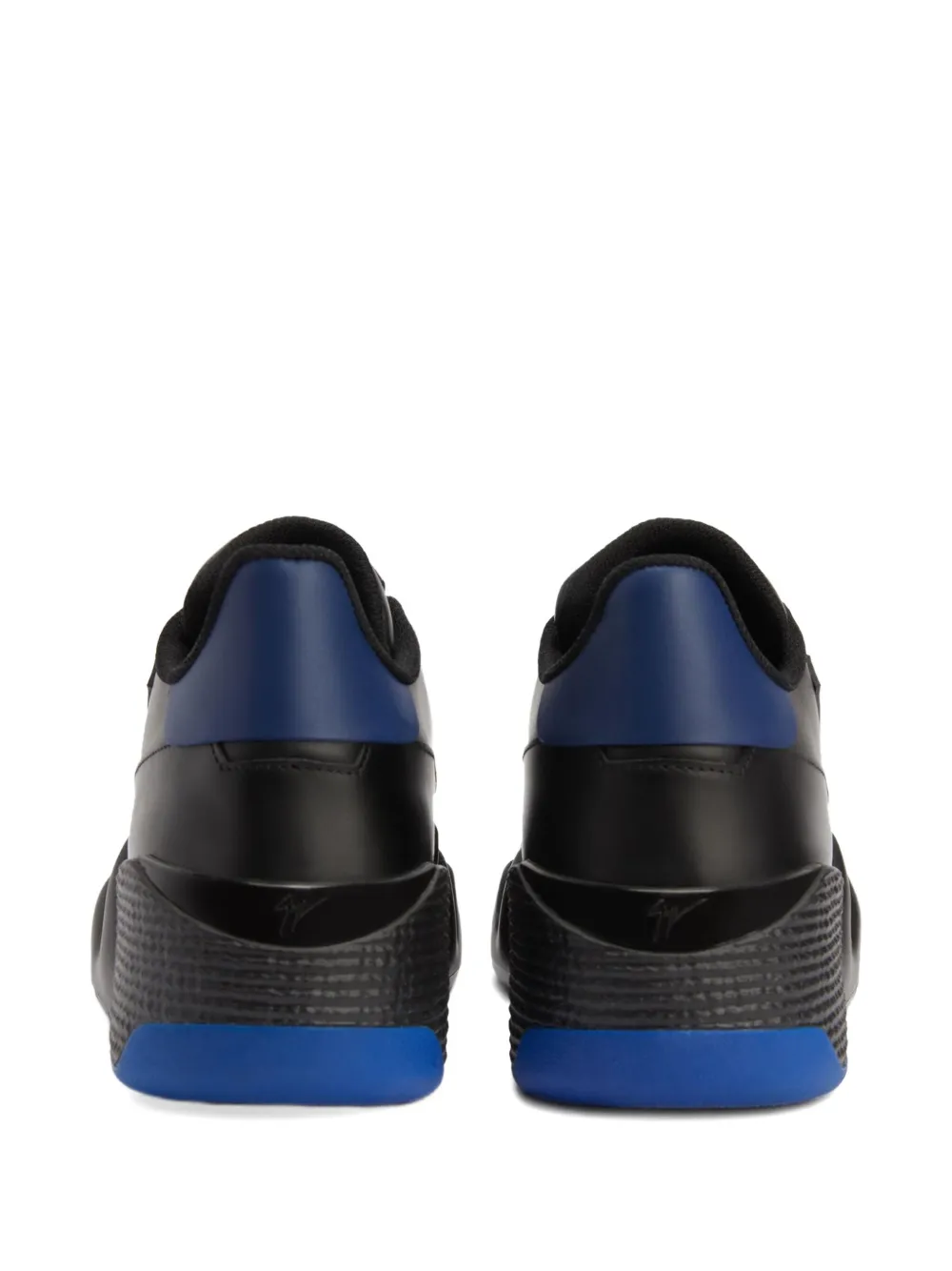 Giuseppe Zanotti Talon leather sneakers Black
