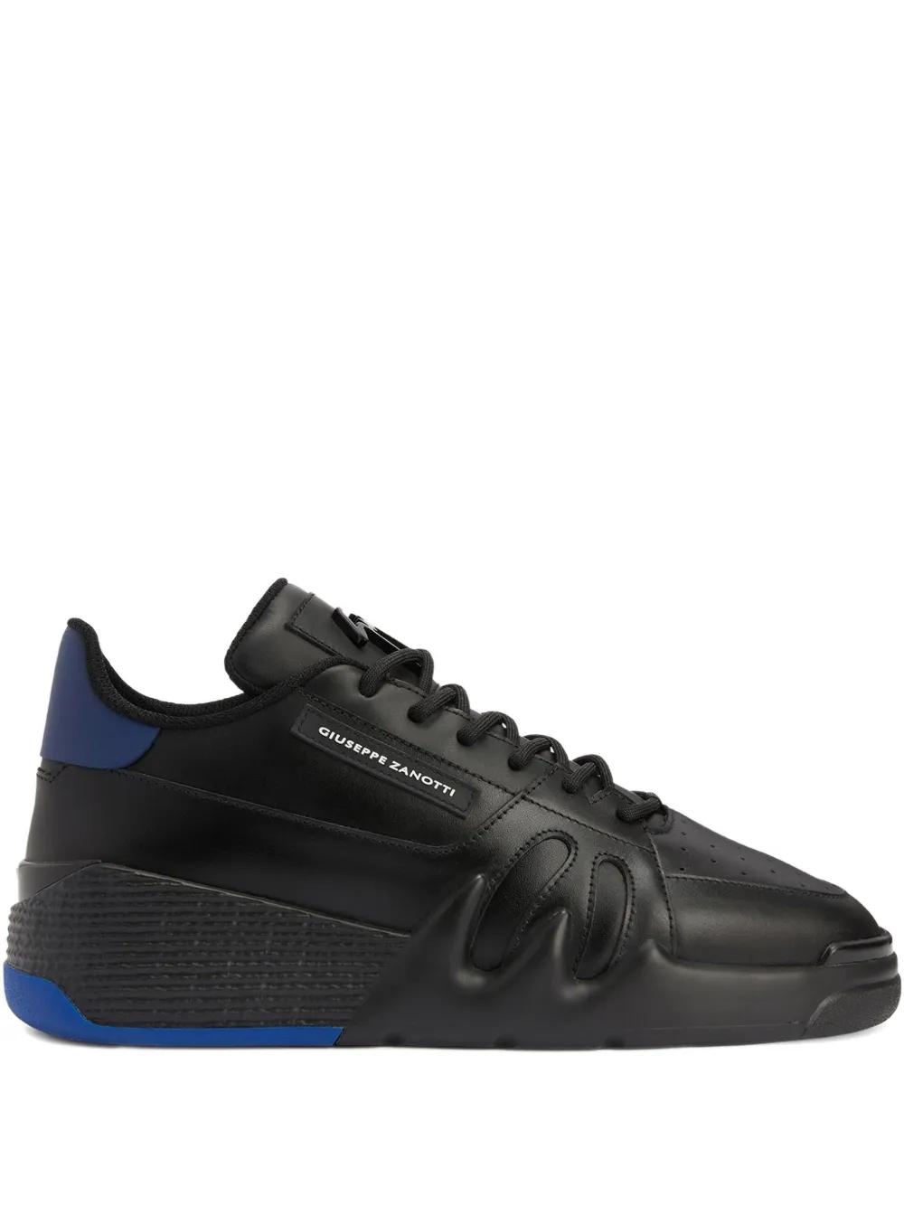 Giuseppe Zanotti Talon leather sneakers Black