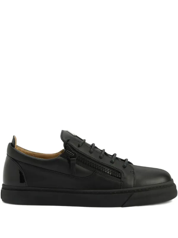 Giuseppe Zanotti Frankie レザースニーカー | ブラック | FARFETCH JP