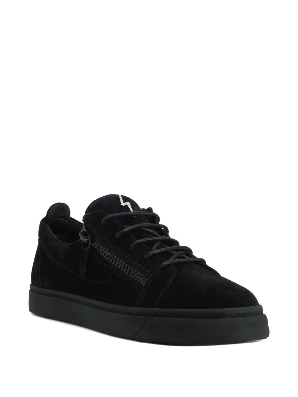 Giuseppe Zanotti Frankie zip-lace trainers Black