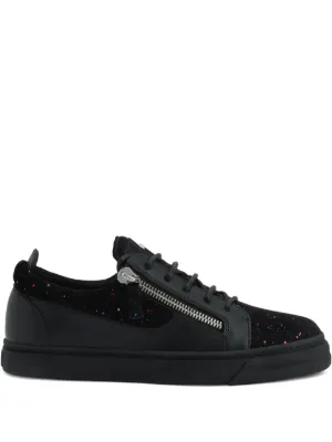 Giuseppe Zanotti Frankie レザースニーカー | ブラック | FARFETCH JP