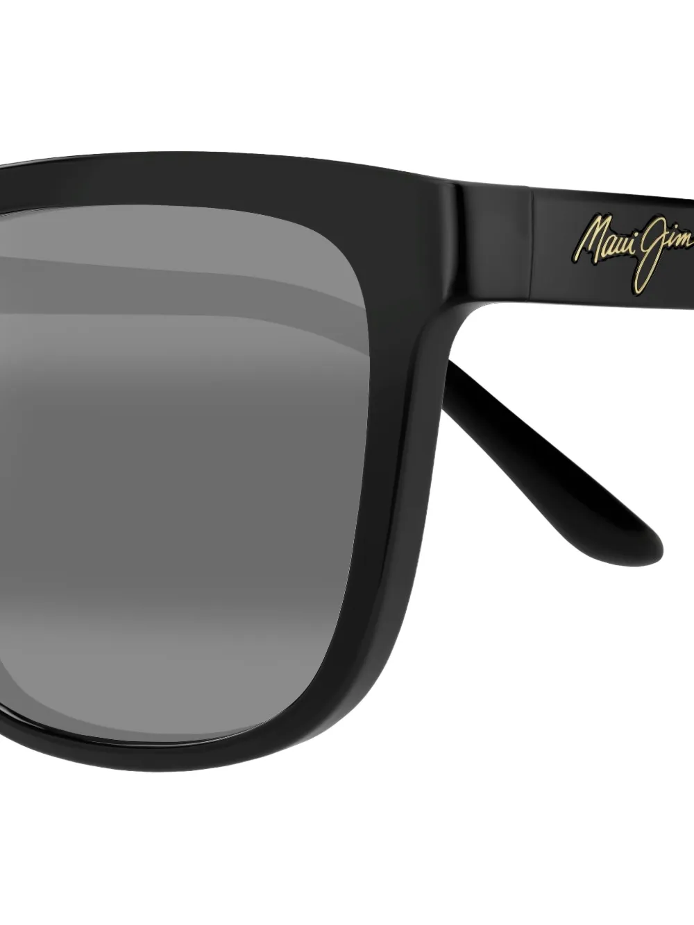 Maui Jim Honi zonnebril met vierkant montuur Zwart