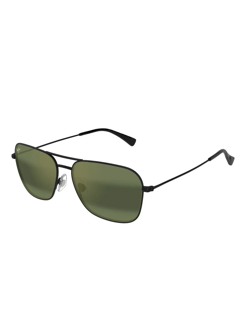 Maui Jim Na auao pilot-frame sunglasses Zwart