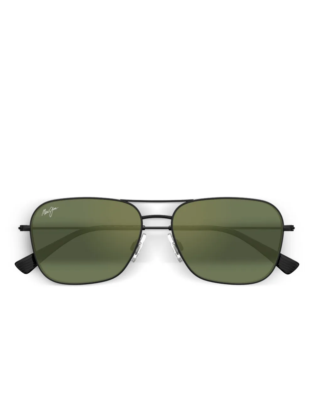 Maui Jim Na auao pilot-frame sunglasses Zwart