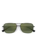 Maui Jim Na‘auao pilot-frame sunglasses - Black
