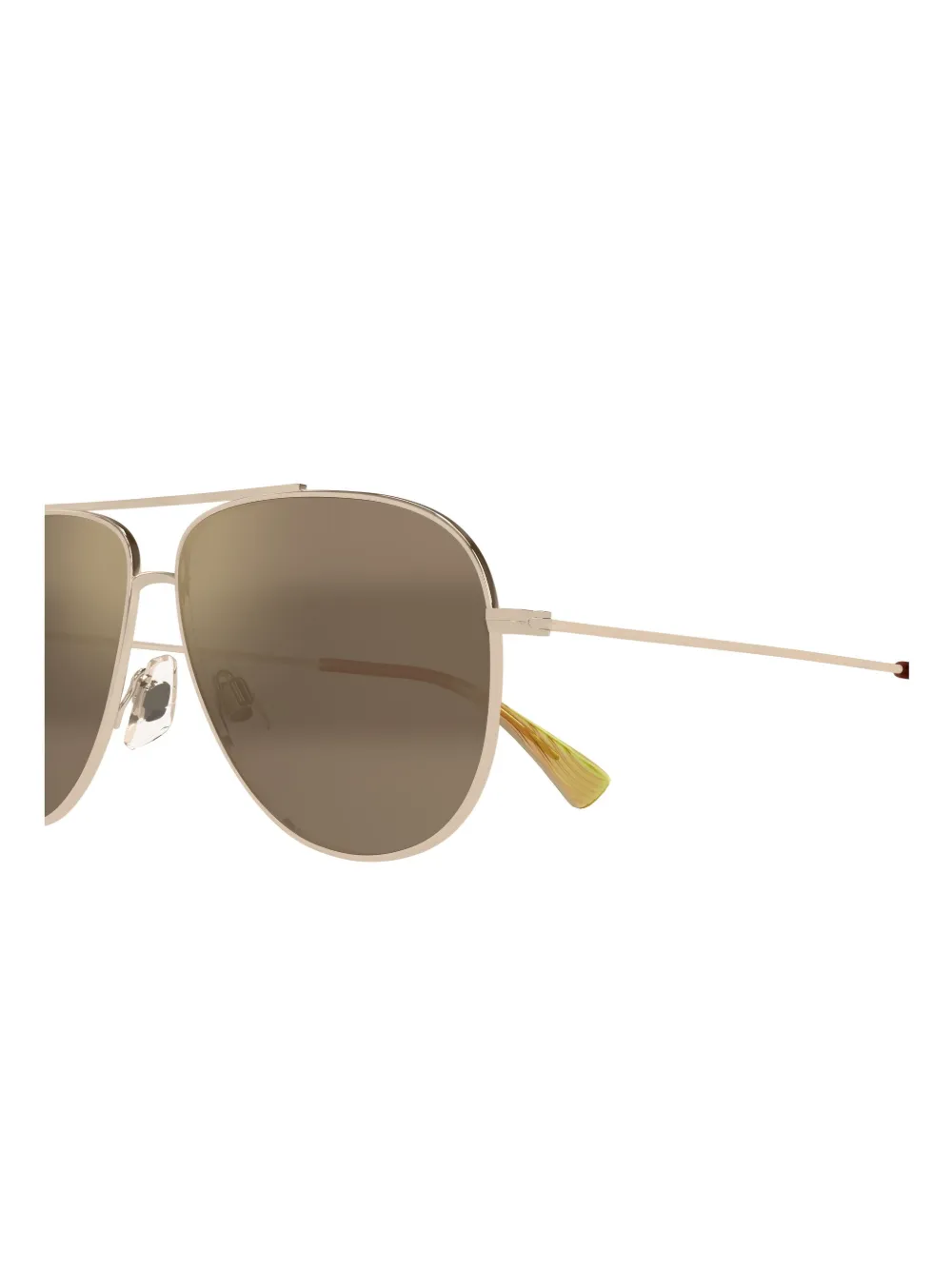 Maui Jim Hau'oli XL zonnebril met goudkleurig montuur