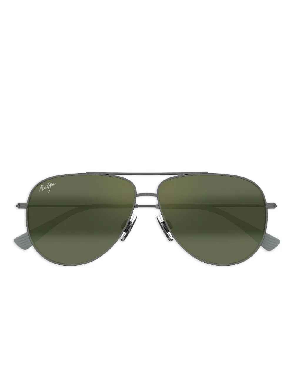 Maui Jim Hau'oli XL zonnebril met piloten montuur Grijs