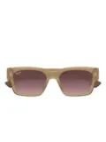 Maui Jim Kenui rectangular-frame sunglasses - Neutrals