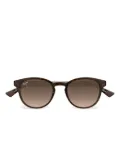 Maui Jim Hiehie tortoiseshell round sunglasses - Brown